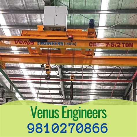 Double Girder Eot Cranes Max Load Capacity Ton At Rs In