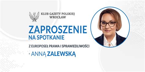 Kluby Gazety Polskiej Wroc Aw Zaproszenie Spotkanie Z