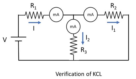 Verification Of Kcl Kvl Free Electrical Notebook Theory And Practical