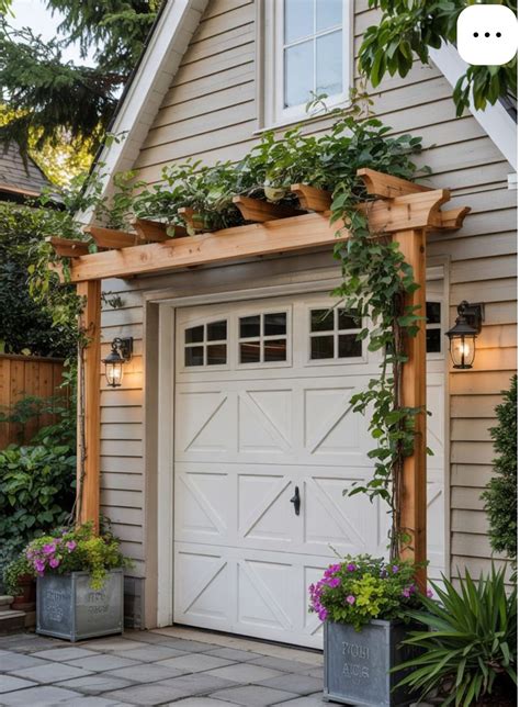 Pin By Fiona Fuess On Backyard Gardening In 2025 Garage Pergola