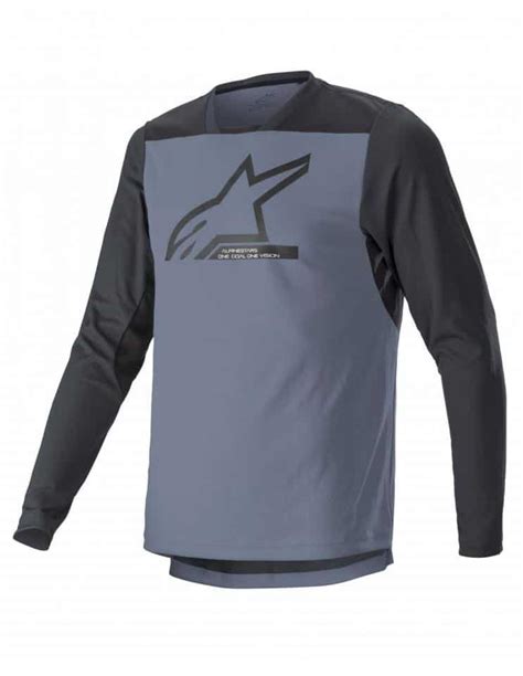 Camiseta Alpinestar Drop 6 V2 Gr Negro New Bikes