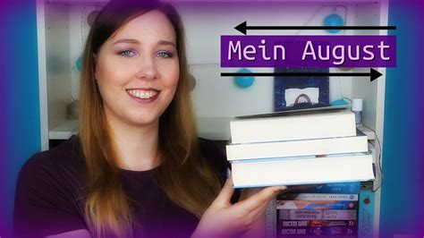 Mein August Lesemonat Mini Neuzug Nge Chatterbooks Youtube