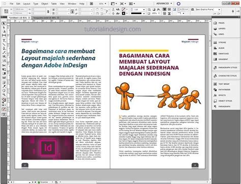 Detail Contoh Layout Majalah Koleksi Nomer 12