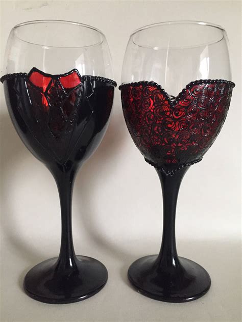 Wedding wine glasses - moneydop