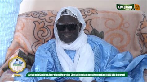 Arriv E Du Khalif G N Ral Des Mourides Cheikh Mouhamadoul Mountakha