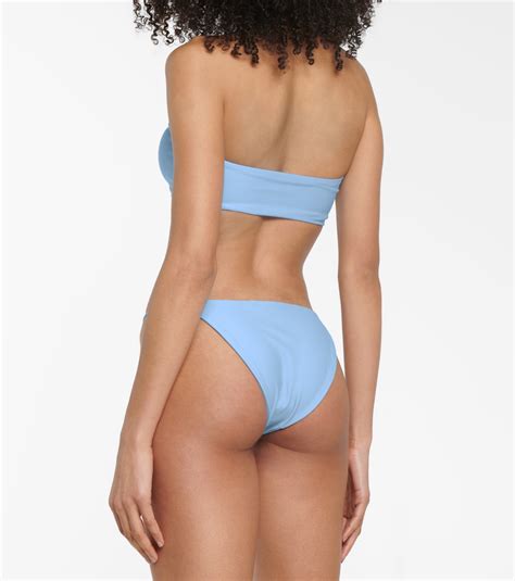 Bare Minimum Bikini Bottoms In Blue Jade Swim Mytheresa