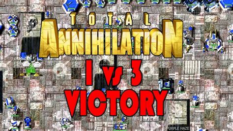 total annihilation  victory  hard difficulty pc gameplay