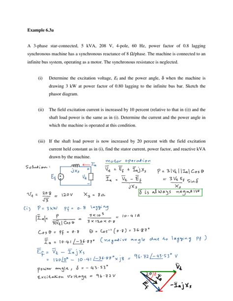 How Do You Calculate The Power Factor Of A Phase Motor Infoupdate