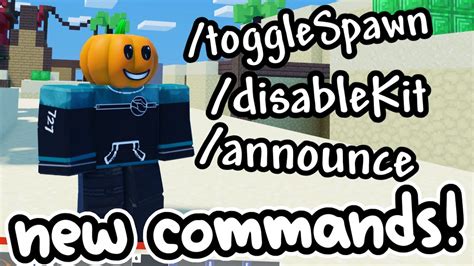 New Commands In Roblox Bedwars Custom Matches Lucky Block Update