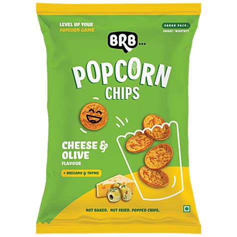 Buy Brb Popcorn Chips Cheese And Olive Flavour Online At Best Price Of Rs 40 Bigbasket