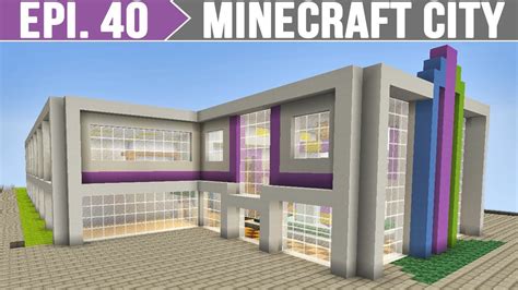 Minecraft City - Shopping - YouTube