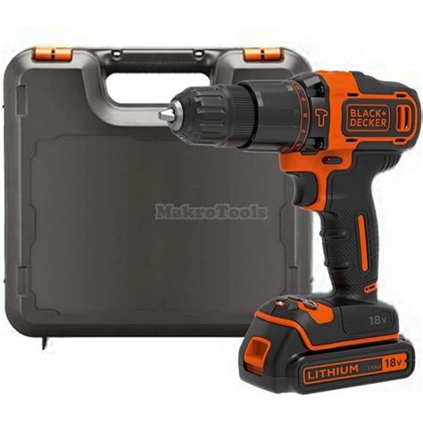 Black Decker Taladro Percutor Bater A V Ah Cargador