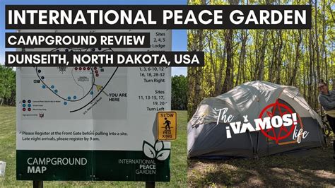 International Peace Garden Campground Review Dunseith North Dakota