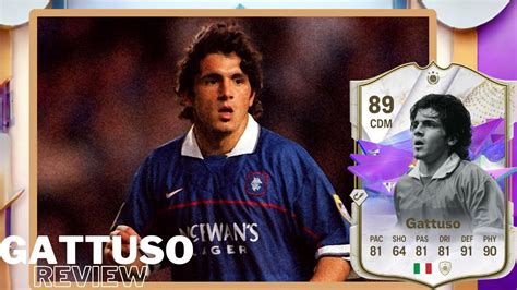 NO SUBESTIMES A ESTE JUGADOR Gennaro Gattuso 89 FUTURE STAR ICON