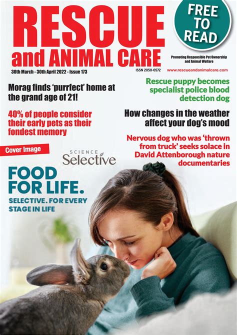 Rescue And Animal Care Marchapril Issue 173 By Rescue And Animal