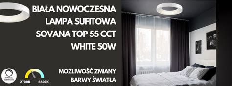 Bia A Nowoczesna Lampa Sufitowa Sovana Top Cct White W