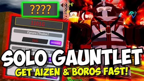 New Feitan Star Vs Solo Gauntlet Mode Ez Aizen Boros Star