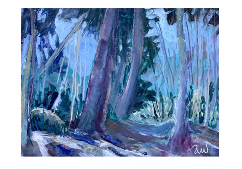 morning   eucalyptus grove deliberate sketching