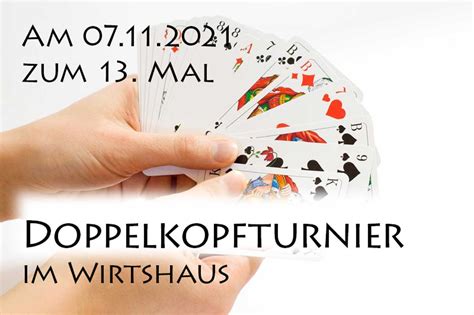 Doppelkopfturnier Alt Poller Wirtshaus