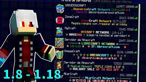 TOP 5 SERVIDORES DE MINECRAFT 1 8 1 19 NO PREMIUM SIN LAG Skywars