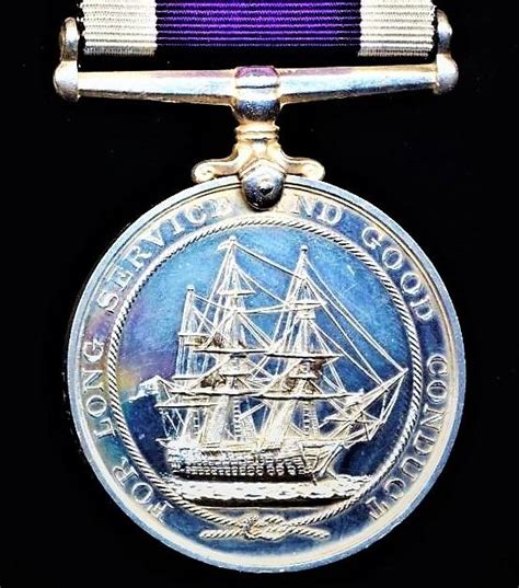 Aberdeen Medals Naval Long Service Good Conduct Medal Gv Coinage