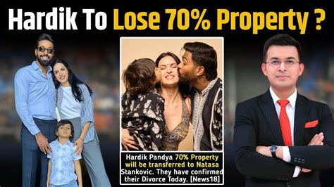 Hardik Pandya To Lose 70 Property To Natasa Stankovic जाने Hardik के Divorce का सच। Youtube