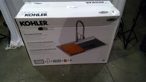 Kohler Pro-Inspired Kitchen Sink Kit | Property Room