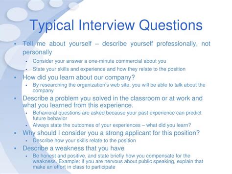 PPT Successful Interview Strategies PowerPoint Presentation Free