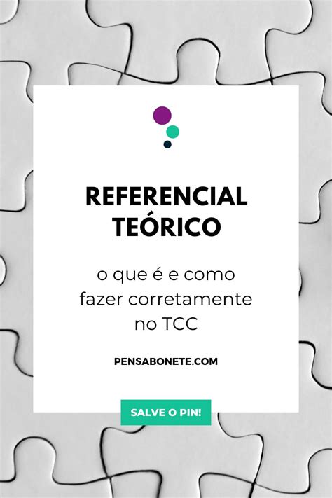 Referencial Te Rico Tcc O Que E Como Fazer Corretamente