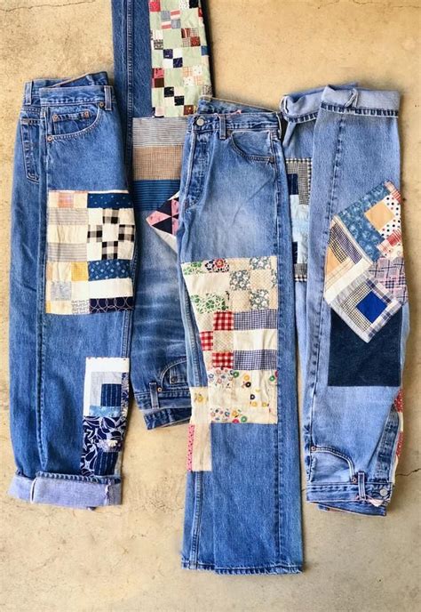 Diy Patchwork Jeans