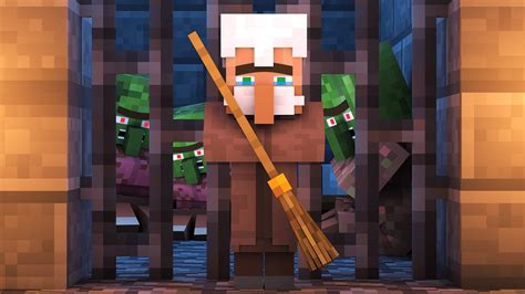 Zombie Vs Villager Life 7 Alien Being Minecraft Animation YouTube