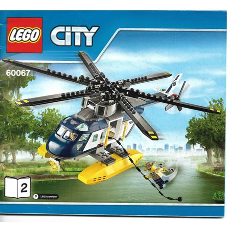 LEGO Helicopter Pursuit Set 60067 Instructions | Brick Owl - LEGO ...