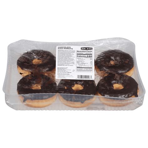 Rich's Donuts, Chocolate Iced (13.9 oz) Delivery or Pickup Near Me ...