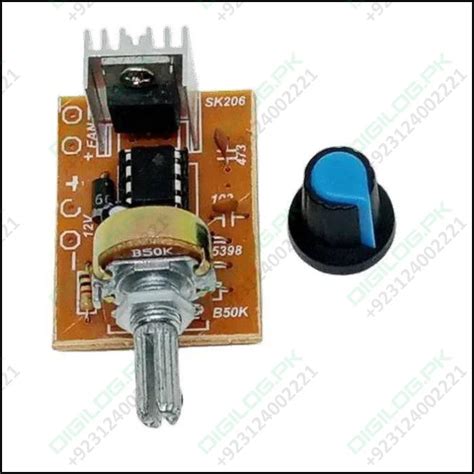 12v 5a Dc Dimmer Dc Fan Motor Pwm Speed Controller Module In Pakistan