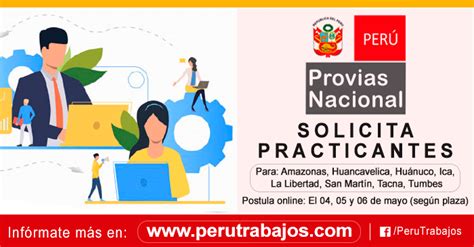 Convocatoria Provias Nacional Practicantes Pr Cticas