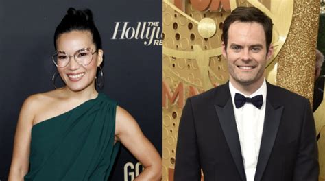 Ali Wong and Bill Hader Go Viral for Their Kiss at the 2024 Golden Globes