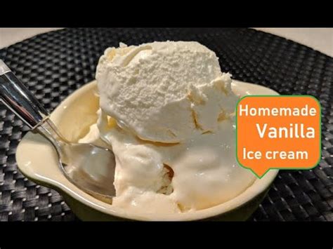 Easy Vanilla Ice Cream In Minutes Homemade Vanilla Ice Cream Recipe