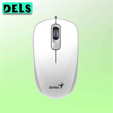 Genius DX-110 White Компьютерная мышь | ТОО DELS