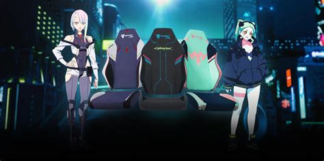 Secretlab Umum Kulit Cyberpunk Edgerunners Untuk Titan Evo Santai Bersama Lucy And Rebecca