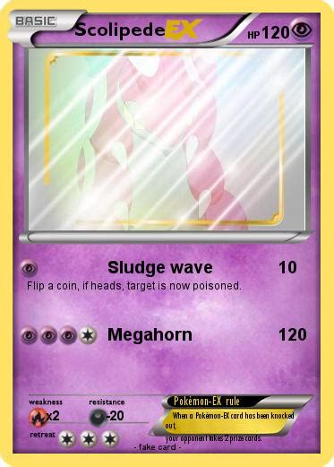 Pokémon Scolipede 155 155 - Sludge wave - My Pokemon Card