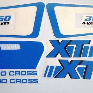 Yamaha Xt Xt Stickers Decals Aufkleber Autocollant Pegatinas Etsy