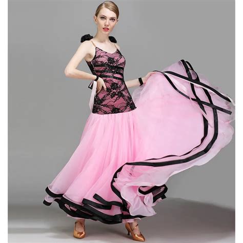 2018 Sexy Lady Ballroom Dance Costumes Comfortable IceSilk Women Adult