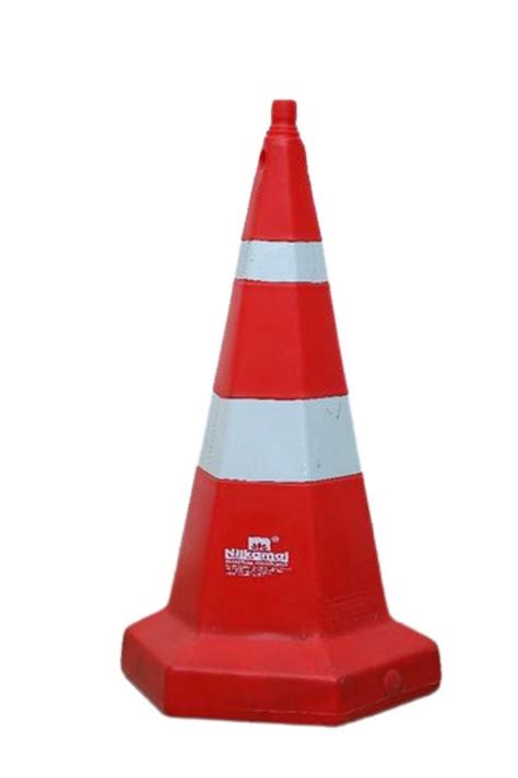 Red And White PVC Traffic Cone For Road Safety At Rs 350 In Coimbatore