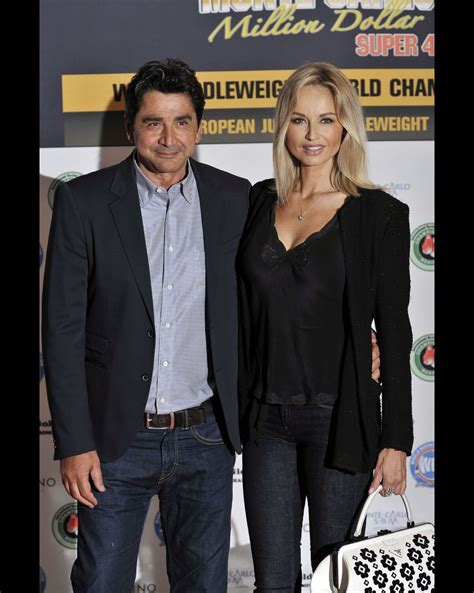 Photo Adriana Karembeu et son compagnon André Ohanian au Sporting d