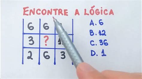 😱a Maioria Acerta Essa QuestÃo Raciocínio Lógico MatemÁtica BÁsica🚀