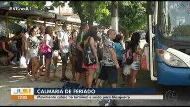 Jornal Liberal 1ª Edição Movimento é calmo no terminal e saída para