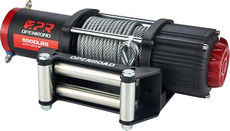 Buy OPENROAD 5500 Lb Capacity Electric Winch With Cable 12V ATV Winch