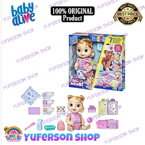 Jual Promosi Toko Baby Alive Lulu Achoo Doll Blonde Hair Original