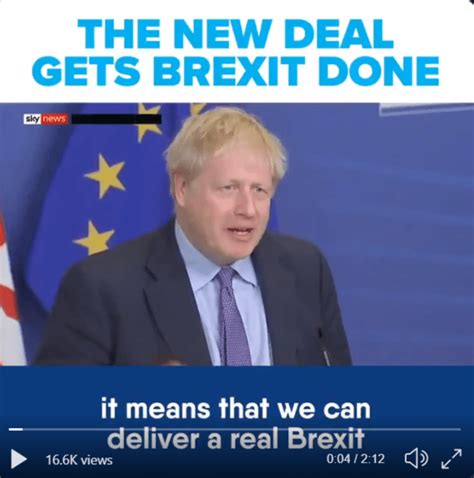 Boris Johnson Brexit Deal Scifi