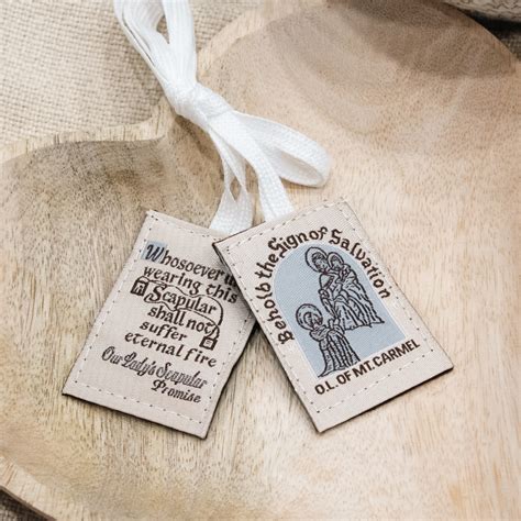 Washable Brown Scapular The Catholic Company®